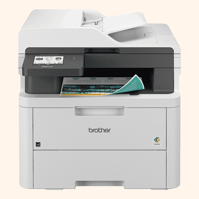 Brother MFC-L3720CDW Wireless Digital Color All-in-One Printer with Laser Quality Output and Refresh EZ Print Eligibility