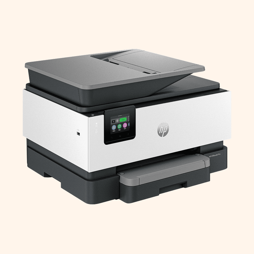 HP OfficeJet Pro 9125e Wireless All-in-One Color Inkjet Printer, print, scan, copy, fax, duplex, best for office, 3-mo free Instant Ink, AI-enabled