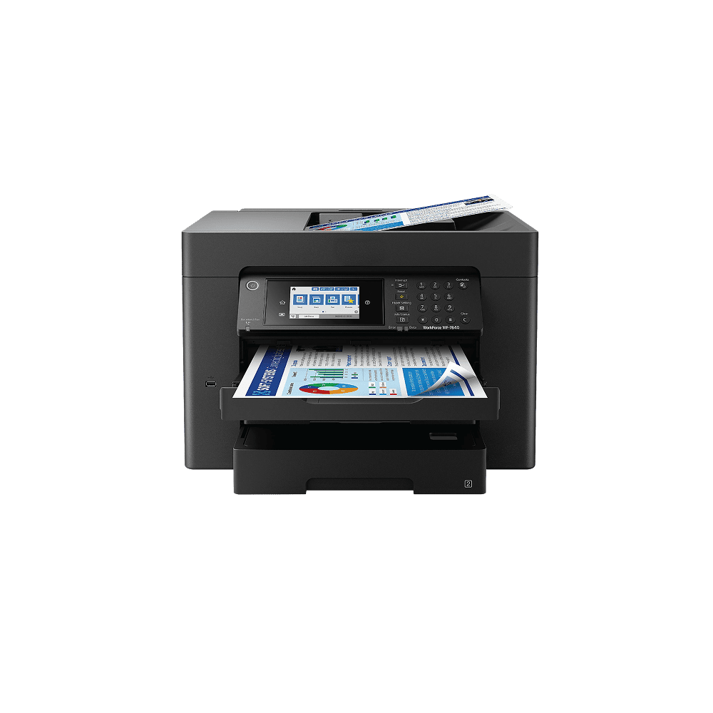 7840 Wide-Format Wireless Inkjet All-In-One Color Printer