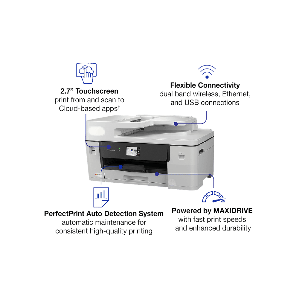 J6560DW Wireless Color Inkjet All-in-One Printer