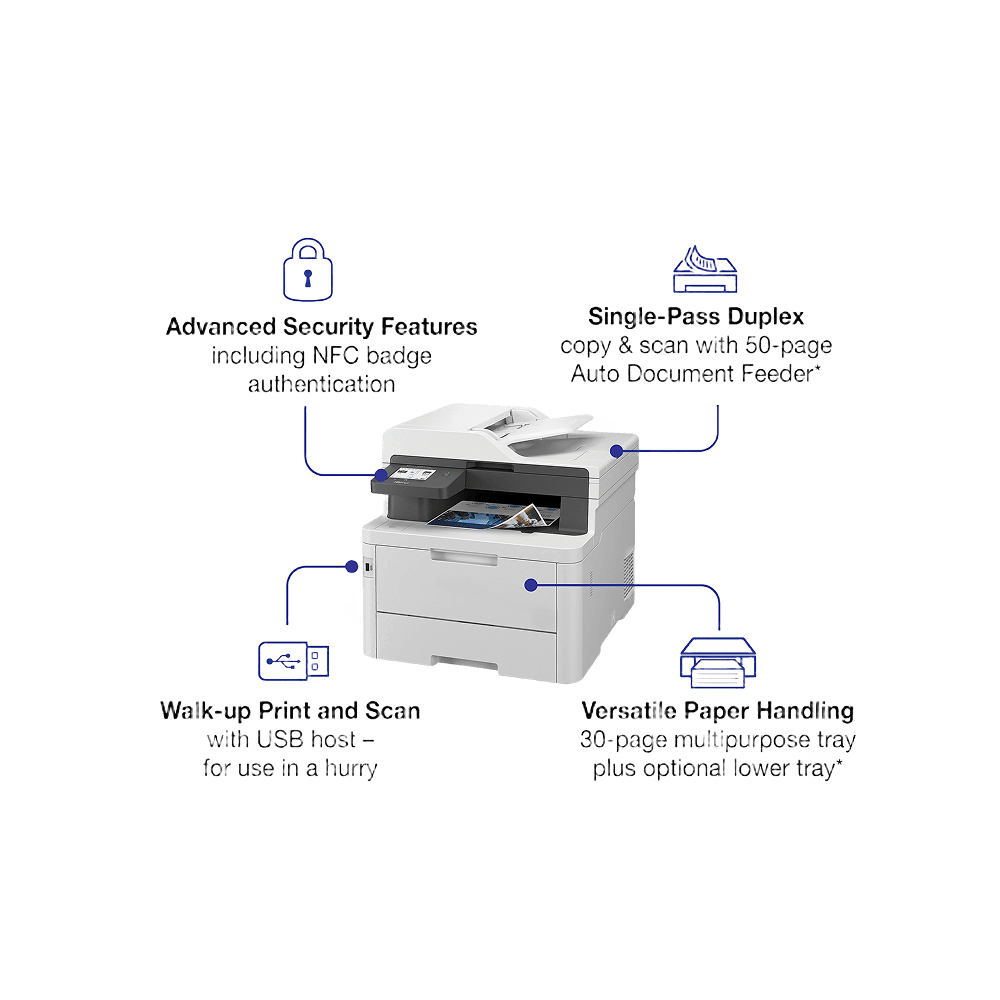 L3780CDW Wireless Digital Laser Color All-In-One Printer