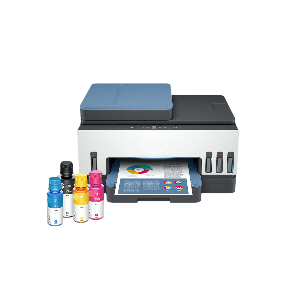 7602 Wireless All-in-One Ink Tank Printer (28B98A)
